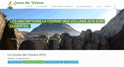 Desktop Screenshot of coursedesvolcans.org