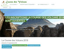 Tablet Screenshot of coursedesvolcans.org